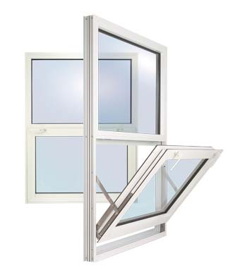 5200 Hopper Aluminum Window