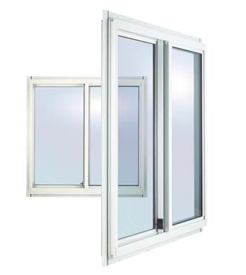5045 Horizontal Slider Aluminum Window